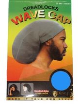 Aqua - Reg 12&quot; Dreadlocks Jumbo Rasta Stocking Wave Hat Cap Reggae FLEX - £14.70 GBP
