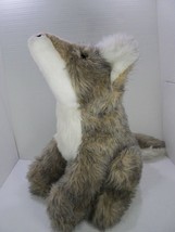 Kathy&#39;s Kreations Wolf Coyote Howling 23&quot; Phoenix Arizona Stuffed Animal Plush - £25.25 GBP