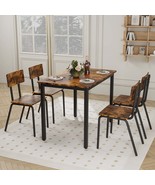 5-Piece Dining Set - Kitchen Table &amp; Chairs for 4 - $256.98 CAD
