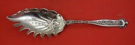 Dresden by Whiting Sterling Silver Macaroni Server dated Nov. 9, 1897 10&quot; - £394.88 GBP