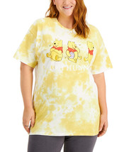 Love Tribe Plus Trendy Tie-Dyed Cotton Graphic Print T-Shirt - $375.42 MXN