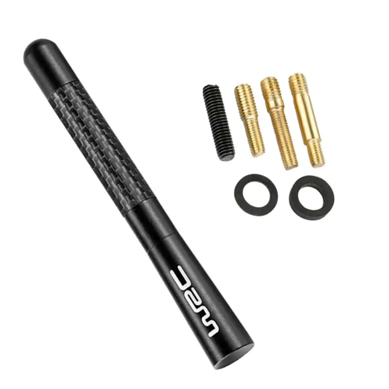 Universal Carbon Fiber Short Antenna Aerials For Ford Focus 2 3 Peugeot ... - £10.58 GBP