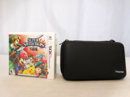 Super Smash Bros 3DS Edition Nintendo 3DS 2014 Tested and 3DS XL Case - £14.55 GBP