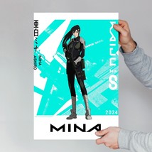 Mina Ashiro KAIJU NO. 8 anime poster. 2024 Anime Series Wall Art Home Decor - £8.55 GBP+