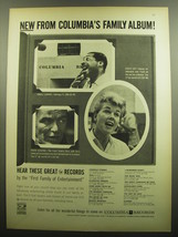 1958 Columbia Records Advertisement - Frank Sinatra, Dorris Day and Errol Garner - $18.49