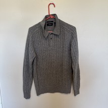 Allen Solly Sweater Mens L Ultra Soft Cashmere Jumper Pullover Shawl Hen... - $25.39