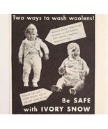 1934 Ivory Snow Laundry Detergent Advertisement Ephemera  - €17,16 EUR