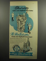 1952 Canada Dry Water Ad - Blend-ability makes your highball taste better - $18.49