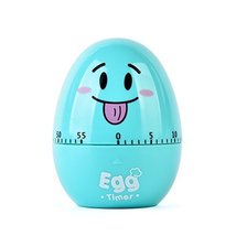 Cute Cartoon Egg Machinery Timers 60 Minutes Mechanical Kitchen Cooking Timer Cl - £7.90 GBP