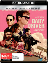 Baby Driver 4K UHD Blu-ray / Blu-ray | Ansel Elgort, Lily James | Region Free - £19.68 GBP