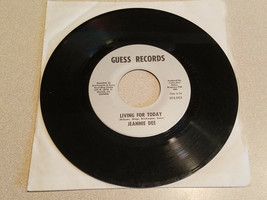 Guess Records Living For Today &amp; Should I Jeannie Dee Record w/ Blank Sl... - £31.43 GBP