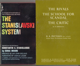 The Stanislavski System + The Rivals , The School for Scandal, The Critic, 2Bks - £7.48 GBP