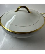 Noritake China Colonial Casserole Dish Vintage Gold Trim RC Nippon Gold ... - £33.05 GBP