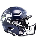 Seattle Seahawks Helmet Riddell Authentic Full Size SpeedFlex Style - $13,698.25 MXN