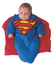 DC Comics Superman Baby Bunting Costume Superman Print, 0-9 Months - £74.98 GBP