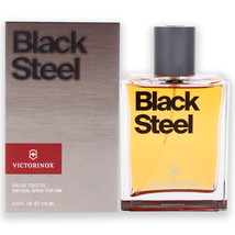 Black Steel by Swiss Army for Men - 3.4 oz EDT Spray - £22.19 GBP