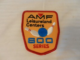 AMF Leisureland Bowling Centers 600 Series Patch from the 90s Red Border - $10.00
