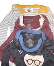 Harry Potter Baby Bodysuit One Piece Lot Newborn NB Mischief Managed Dumbledore image 5
