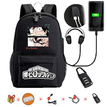 Anime My Hero Academia Toga Himiko Backpack Waterproof Girls/Boys Bookbags Lapto - £22.17 GBP