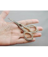 Art Nouveau Sterling Handle Scissors Germany Curved - €109,36 EUR