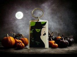Wicked A New Musical Plastic Keychain Wizard Of Oz Wicked Witch Broadway - $18.58