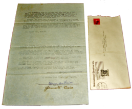 1913 Antique Contract Yamato Trio Barron County Fair INTL THEATRICAL CO ... - £9.40 GBP