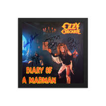 Ozzy Ozbourne signed Diary Of A Madman album Reprint - £66.84 GBP