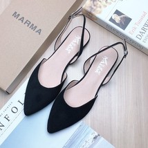 Women Flats Shoes for Women Spring New Pointed Shoes for Ladies Size 41 42 43 33 - £39.53 GBP