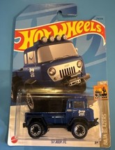 2023 Hot Wheels Baja Blazers &#39;57 Jeep FC - Blue 218/250 - $5.89