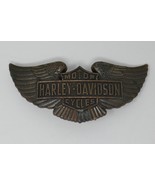 Righteous Products 1973 Bronze Harley Davidson Wings Belt Buckle - $123.46 CAD