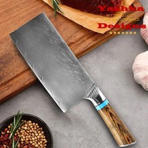 Chef Kitchen Knives Cleaver  Slicing Butcher Vegetables Meat Home Cuttin... - $40.89