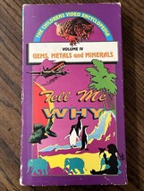 The Childrens Video Tell Me Why Volume IV Gems, Metals And Minerals 1987 VHS - $7.80