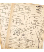 1974 Sky-Scraper Gold Dust Model Airplane Blueprint 1953 National Winner... - $41.15 CAD