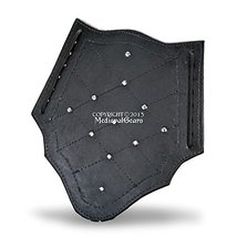 Medieval Gears Brand Medieval Leather Armor Studded Bracer Pair Arm Guard Protec - £14.69 GBP