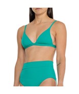 VITAMIN A Moss Bikini Top In Teal Womens XL - £27.60 GBP