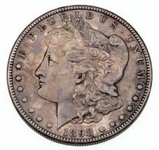 1898-S Argento Morgan Dollaro IN Extra Sottile XF Condizioni, Alcuni Tonificante - £76.91 GBP