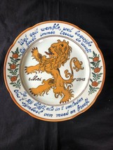 antique GOUDA holland plate to remember the end of World War II. Marked ... - $98.99