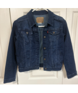 Levi Strauss Dark Blue Boys Girls 32&quot; Chest Jean Jacket - $26.96 CAD