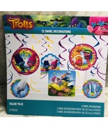 Ship N 24 Hours. New-Trolls 12 Swirl Decorations. - $279.15 MXN