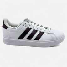 Adidas Grand Court 2.0 Cloud White Aurora Met Womens Athletic Sneaker - $59.95