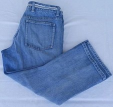 Gianni Bini Mid Rise Cropped Jeans Straight Leg Sz 32x23 (Tag 30) Style ... - £10.27 GBP