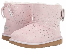 UGG Boots Stargirl Classic Mini Bow II Pink BK5 Fits Women 6.5-7 New $135 - £77.95 GBP