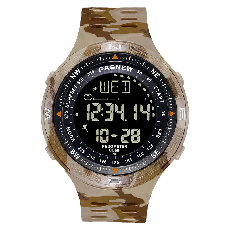 Watch Multifunction Waterproof  Watch Comp Men Digital  Wristwatch  Location Ret - £51.60 GBP