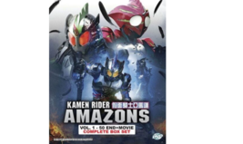 Kamen Rider Amazons Vol.1-50 END + Movie DVD [English Sub]  - £25.81 GBP