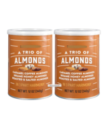 Seasonal Trio of Almonds Tin trader joe  Caramel Coffee, Sesame Honey, a... - $29.65