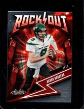 2023 Panini Absolute Rock Out #15 Aaron Rodgers Nmmt Ny Jets *X107288 - $5.39