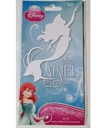 Ariel The Little Mermaid Disney Princess White Silhouette Decal Sticker - £4.62 GBP