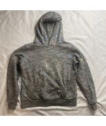 Reflex Girls Youth Hoodie Gray Sz 14 Long Sleeve Pockets Rainbow Unicorns - €10,28 EUR