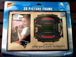 NEW ENGLAND PATRIOTS Gillette Stadium 3D Picture Frame ~Licensed~ - £16.35 GBP