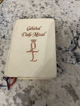 Very Rare Cathedral Daily Missal by Msgr.Rudolph G.Bandas 1961  Signed - £102.86 GBP